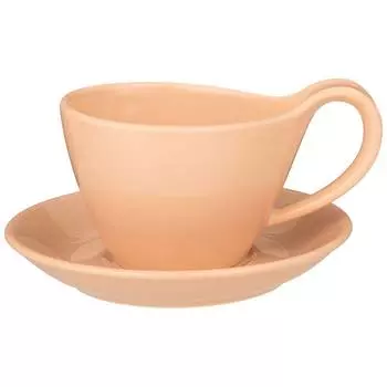 Чайная пара Meadow цвет пудровый (250 мл)