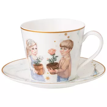 Чайная пара Снежная королева (300 мл)