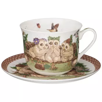 Чайная пара Совы (500 мл)