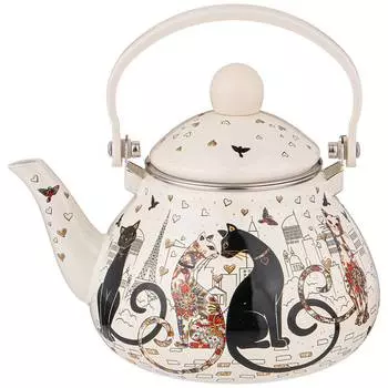 Чайник Парижские коты (1300 мл)