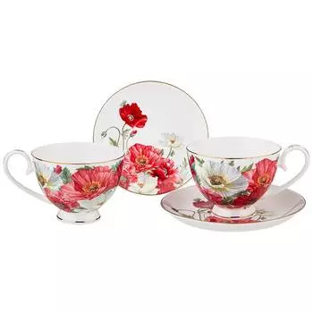 Чайный набор Маки (4 предмета)