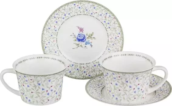 Чайный набор Полевой веток (4 предмета)