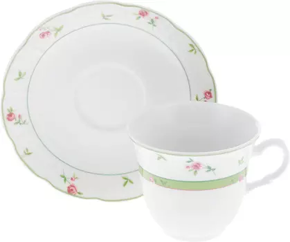 Чайный набор Роза (225 мл - 6 шт)