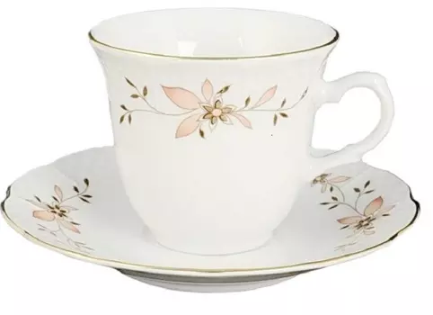 Чайный набор Золотые ветки (225 мл - 6 шт)