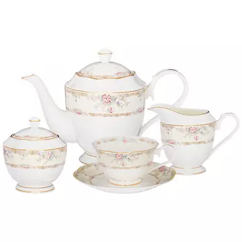 Чайный сервиз Цветочная аллея (15 предметов)