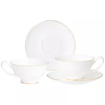 Чайный сервиз Классик (250 мл, 4 предмета)