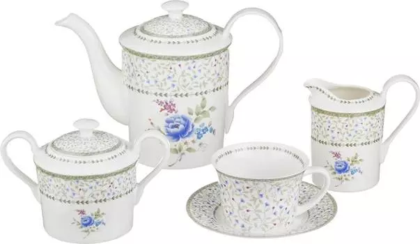 Чайный сервиз Полевой цветок (15 предметов)