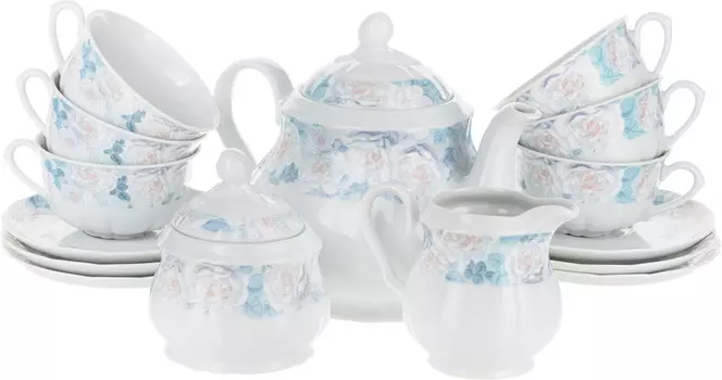 Чайный сервиз Роза (15 предметов)