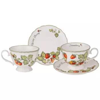 Чайный сервиз Strawberry (4 предмета)