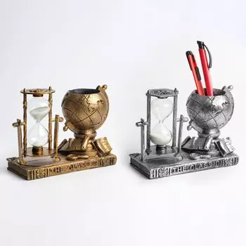 Часы Глобус в ассортименте (19х10х15 см)