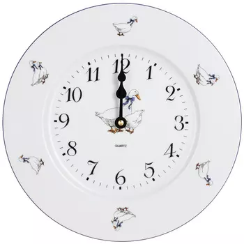 Часы Гуси (26 см)