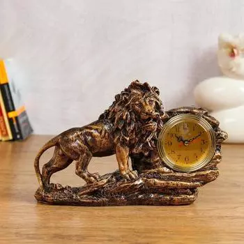 Часы Каминные. Лев (7х30х19 см)
