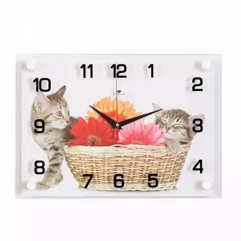 Часы Котята (35х25х4 см)