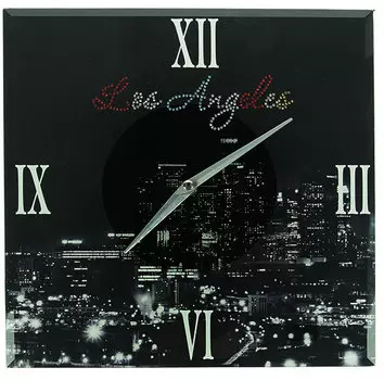 Часы Лос-Анджелес (3х30х30 см)