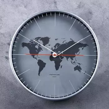 Часы Материки (31х31х6 см)