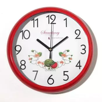 Часы настенные Фрукты в ассортименте (23 см)