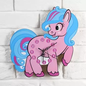 Часы настенные Пони (30х30х4 см)