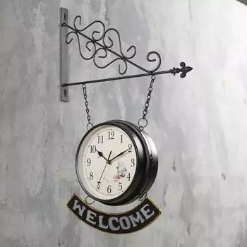 Часы настенные Welcome (55х10х36 см)