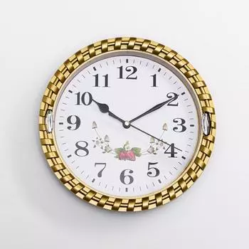 Часы настенные Земляника (3х21х21 см)