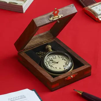 Часы настольные Честь (10х7х3 см)