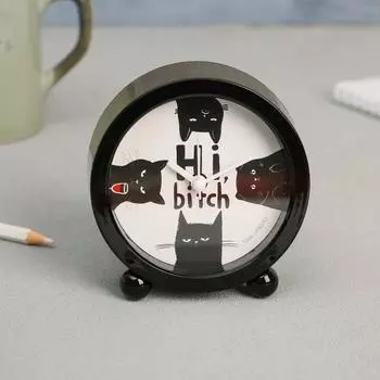 Часы настольные Hi bitch (10х4х4 см)