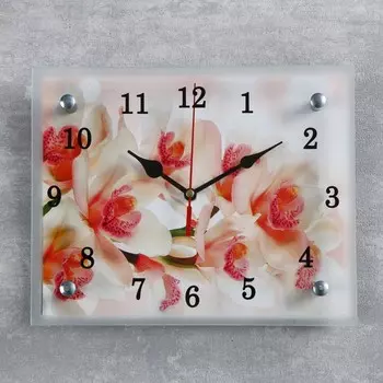 Часы Орхидея (25х20х5 см)