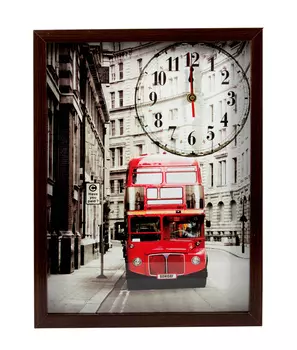 Часы Переулки Парижа (42х32 см)