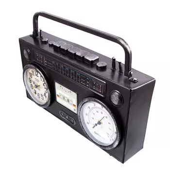 Часы Ретро магнитофон (36х10х21 см)