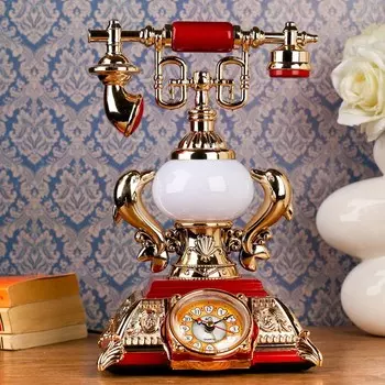 Часы Ретро телефон (18х18х29 см)