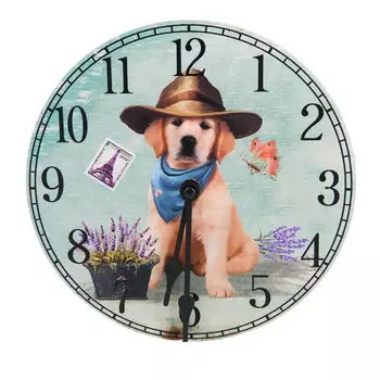 Часы Щенок (20 см)