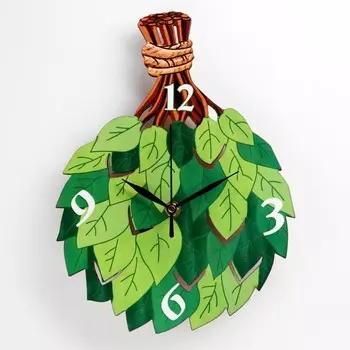 Часы Веник (21х28 см)