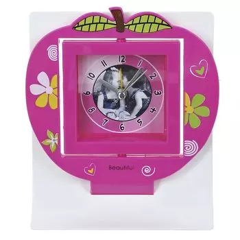 Часы Яблоко в ассортименте (14х6х16 см)