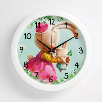 Часы Зайки (29х29х5 см)