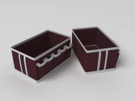 Чехол для мелочей Классик цвет: бордовый (12х15х25 см)