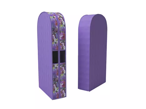 Чехол для одежды Акварель (20х60х100 см)