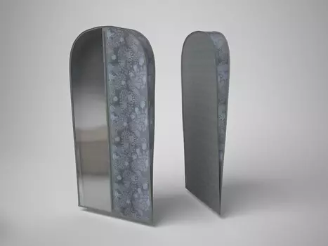 Чехол для одежды Серебро (10х60х100 см)