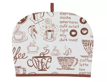 Чехол на чайник Кофе (25х30 см)