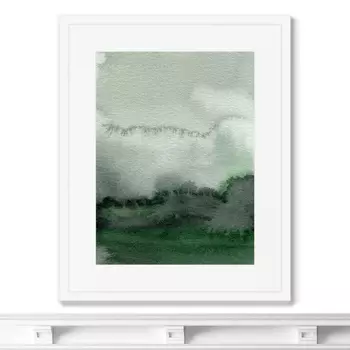 Cloud over the hills (42х52 см)