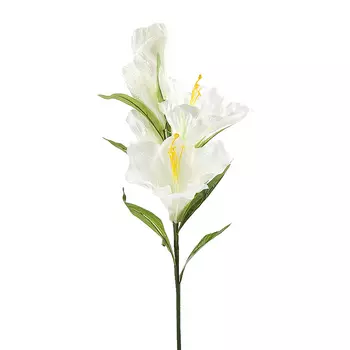 Цветы искусственные Гиппеаструм цвет: белый