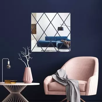 Декор настенный Ромбы (50х50 см)