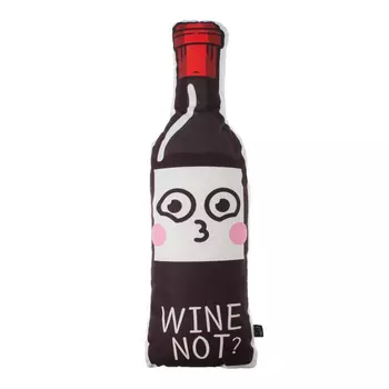 Декоративная подушка-игрушка Wine not (24х75)