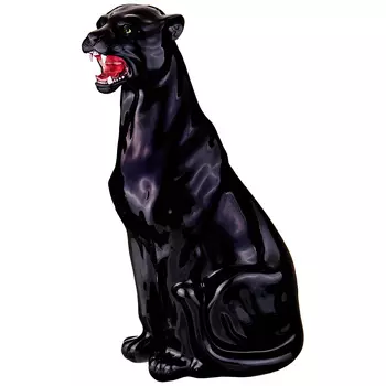 Декоративное изделие Черная пантера (83 см)