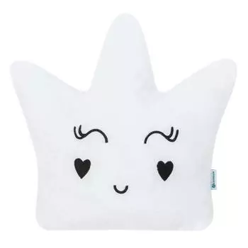 Декоративная подушка Корона цвет: белый (38х48)