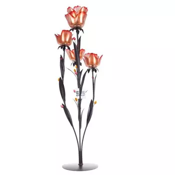 Подсвечник Розовый Аромат (20х22х75 см)