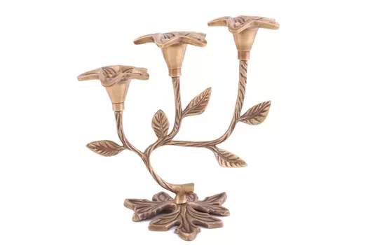 Подсвечник на 3 свечи Anne (11х18х18 см)