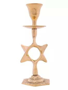 Свеча-подсвечник Kimberlyn (6х6х16 см - 2 шт)