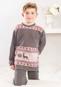 Детский костюм Nova Цвет: Серый (10 лет)