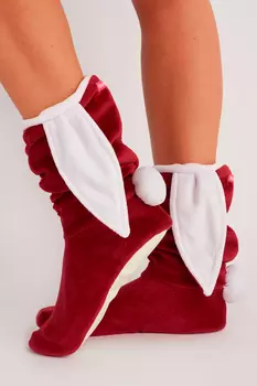 Детские сапожки Opal Цвет: Бордовый, Белый (32-33)