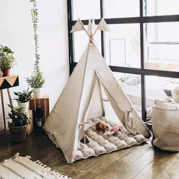 Детский большой вигвам Лен (170х130х130 см)
