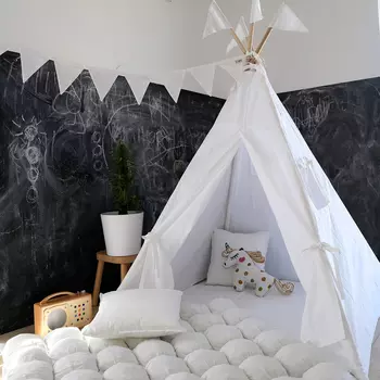 Детский большой вигвам Simple White (170х130х130 см)